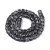 Crackle Transparent Glass Beads Strands GLAA-N069-03A-01-2