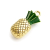 304 Stainless Steel Enamel Pendants STAS-I355-13G-04-2