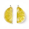 Transparent Resin Pendants LS-RESI-P020-01P-1