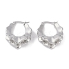 Non-Tarnish 304 Stainless Steel Hoop Earrings EJEW-C105-09P-1