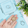 4Pcs Adjustable Brass Ring Components FIND-BBC0002-51A-3