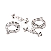 Tibetan Style Alloy Toggle Clasps LS-LF1081Y-NF-2