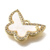 Brass Micro Pave Cubic Zirconia Pendants LS-KK-Q035-05G-2