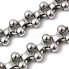 304 Stainless Steel Double Round Link Chains CHS-Z007-11P-1