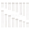 395Pcs 8 Style 304 Stainless Steel Eye Pins STAS-FS0001-21-2