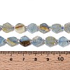 Natural Blue Calcite Beads Strands G-P534-A24-02-5