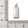 Brass Pave Natural Shell Rectangle Charms KK-P308-03P-3