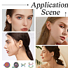 8Pcs 4 Styles Stainless Steel Cuff Earrings EJEW-HS0001-10MC-6