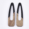 Resin & Wood Big Pendants X-RESI-S358-99A-2