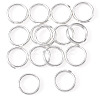 925 Sterling Silver Split Jump Rings STER-TA0001-48C-2