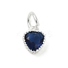 Brass Micro Pave Cubic Zirconia Pendants LS-KK-H204-01S-01-1