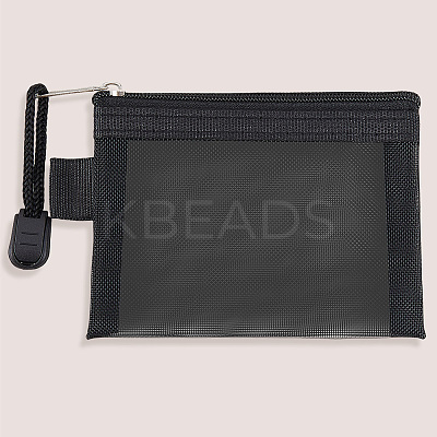 5Pcs Nylon Mesh Pen Bag AJEW-SP0001-89E-1