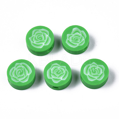 Handmade Polymer Clay Beads CLAY-N008-022D-1
