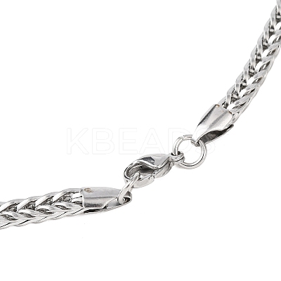 Non-Tarnish 304 Stainless Steel Chain Necklaces NJEW-P295-03P-1