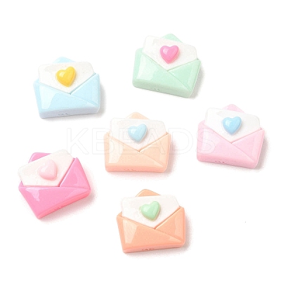 Cartoon Opaque Resin Cabochons RESI-C039-02E-1