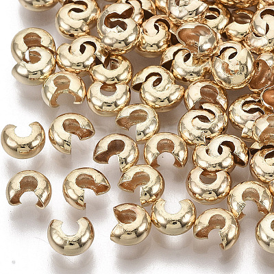 Brass Crimp Beads Covers LS-X-KK-S354-214A-NF-1