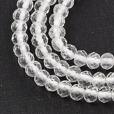 Natural Quartz Crystal Beads Strands G-K376-B02-01-1
