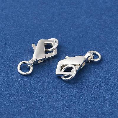 925 Sterling Silver Lobster Claw Clasps STER-D006-21S-1