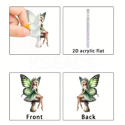 Acrylic Pendant Decorations PW-WGD93DF-01-1