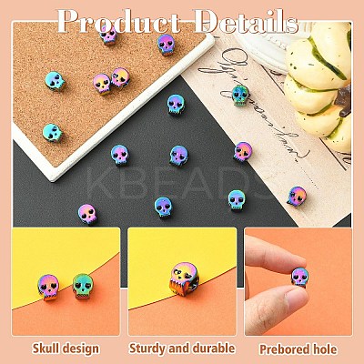 15Pcs Rack Plating Alloy European Beads FIND-YW0008-26-1