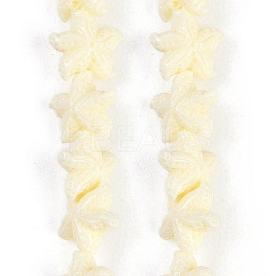 Synthetic Coral Dyed Carved Beads Strands CORA-K009-06A-02-1