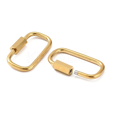 304 Stainless Steel Locking Carabiner STAS-C092-05H-G-1