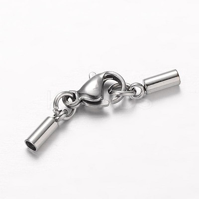 Tarnish Resistant 304 Stainless Steel Tube Cord Ends STAS-I045-51-1