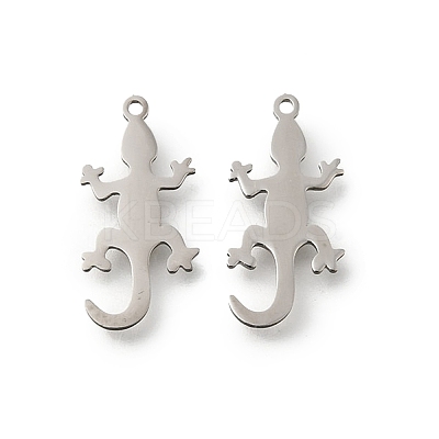 Lizard 304 Stainless Steel Pendants STAS-M119-04P-1
