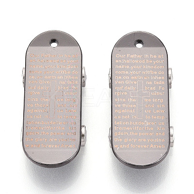 Alloy Pendants PALLOY-M206-14B-1