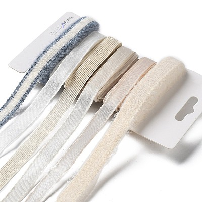 18 Yards 6 Styles Polyester Ribbon SRIB-C001-H02-1