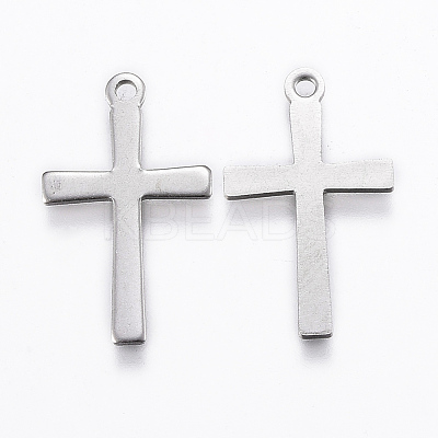 Tarnish Resistant 201 Stainless Steel Pendants X-STAS-L197-30P-1