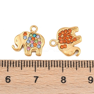 304 Stainless Steel Charms STAS-H241-02G-1