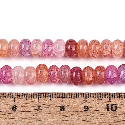 Glass Beads Strands GLAA-N059-5x8mm-24-1