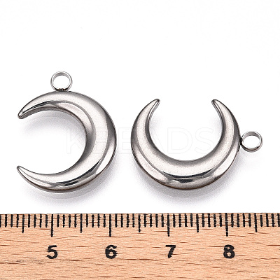 Non-Tarnish 201 Stainless Steel Pendants STAS-R100-06-1
