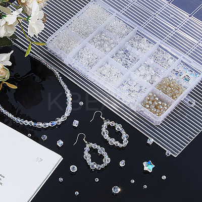 Electroplate Glass Beads Strands EGLA-DC0001-15-1