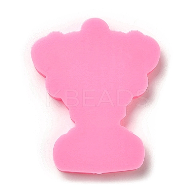 Graduation Season Theme Silicone Keychain Pendant Molds AJEW-M221-04B-1