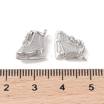 Brass Micro Pave Cubic Zirconia Pendants KK-Q816-26P-1