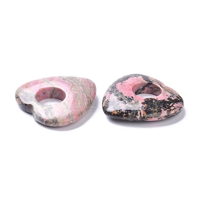 Natural Rhodonite Pendants G-F708-04A-1