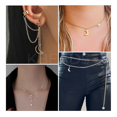 100Pcs 10 Style 304 Stainless Steel Charms STAS-PJ0001-39-1