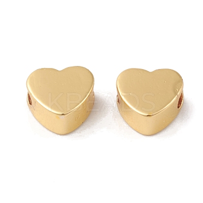 Rack Plating Brass Beads KK-G452-42G-1