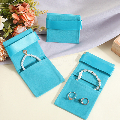 3Pcs Rectangle Velvet Envelope Packing Pouches TP-BBC0001-10A-1
