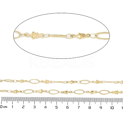 Ion Plating(IP) 304 Stainless Steel Link Chain CHS-H028-07C-G-1