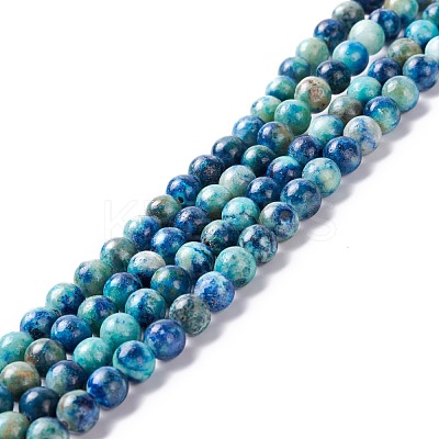 Natural Calcite Beads Strands G-K317-A06-01-1