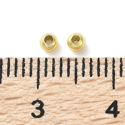 Rack Plating Brass Spacer Beads KKB-I709-03B-G02-1