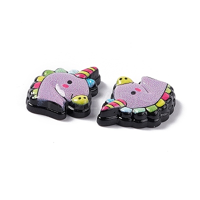 Opaque Resin Cabochons RESI-C027-05D-1