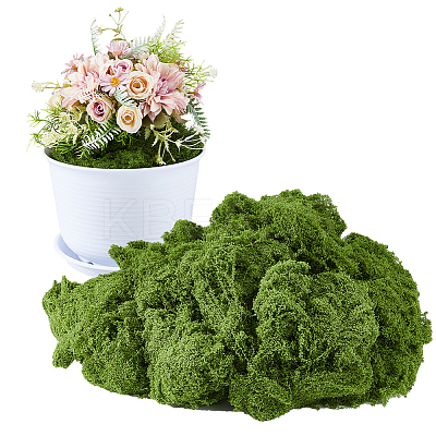 Polyester Artificial Moss DIY-WH0589-75-1
