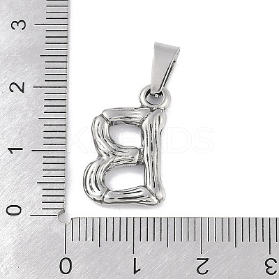 Non-Tarnish 304 Stainless Steel Pendants STAS-F235-01P-B-1