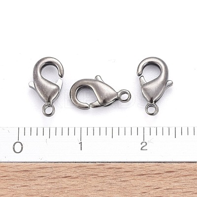 Brass Lobster Claw Clasps KK-901-B-NF-1