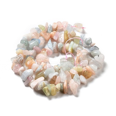 Natural Morganite Beads Strands G-F716-03-1