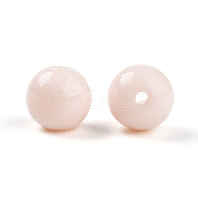 Opaque Solid Color Glass Beads LS-GLAA-N007-10mm-A01-1